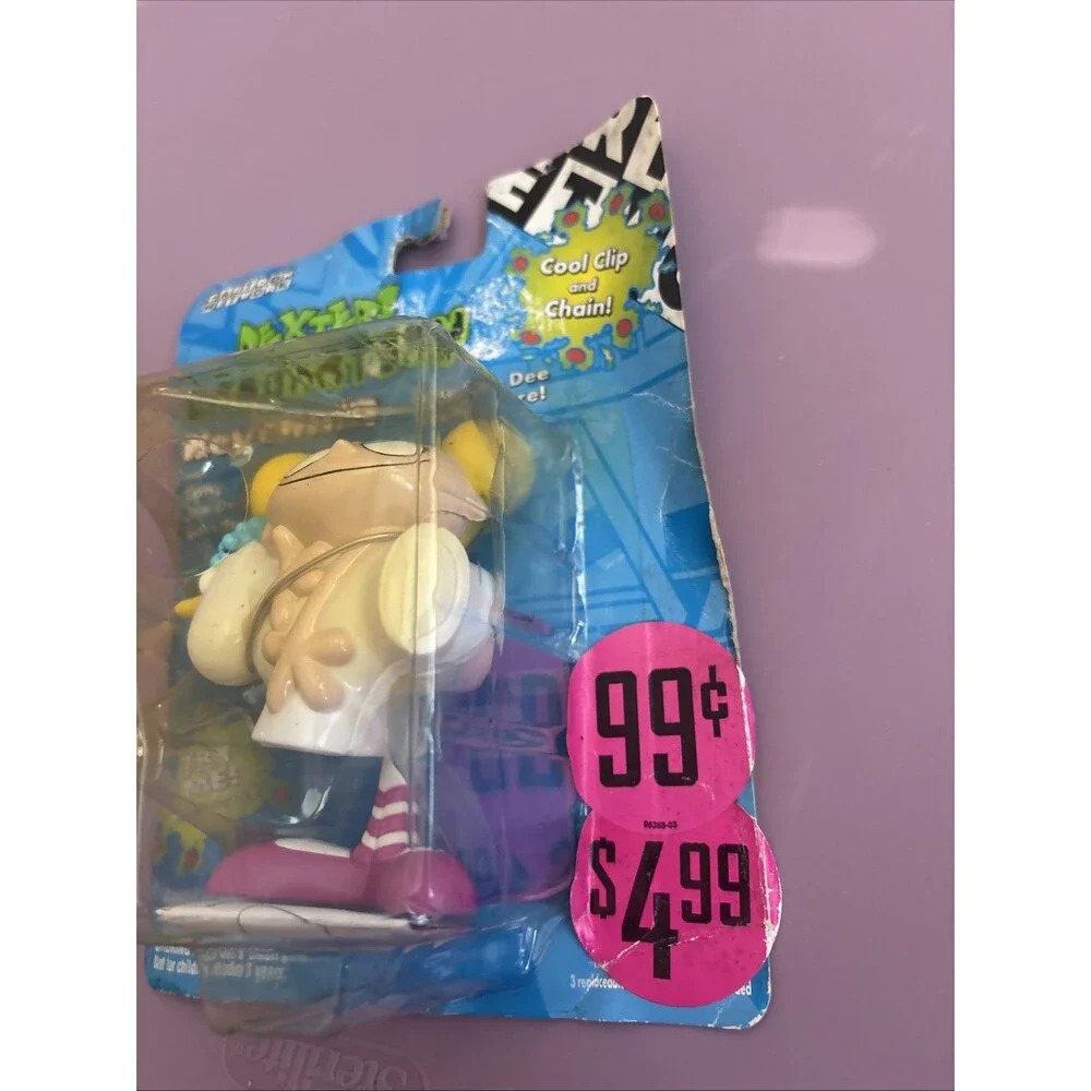 Dexter's Laboratory Dee Dee Cartoon Network Talking Keychain Working Talks